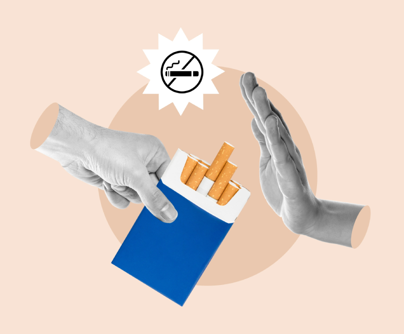 Τσιγάρο; Όχι, ευχαριστώ, το έχω κόψει